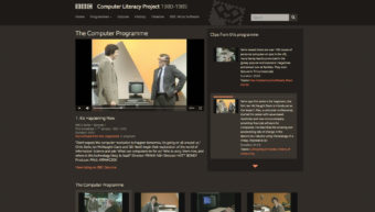 BBC Computer Literacy Project - player page