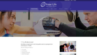 Pulse4Life Personal Training page